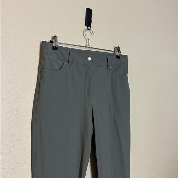 Lululemon City Sleek Slim-Fit 5 Pocket HR Pant Size 32 Grey Sage - Picture 5 of 10